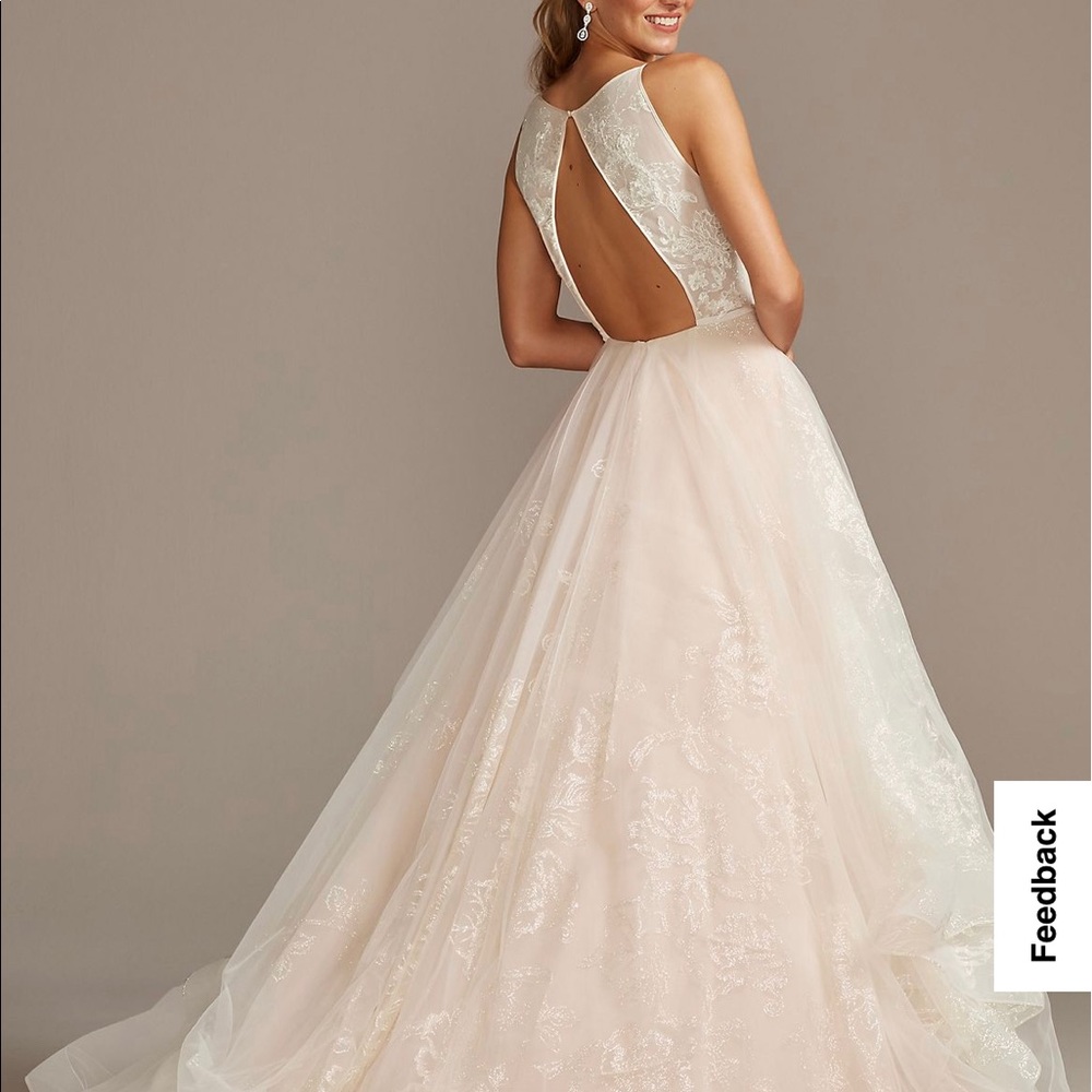 DAVID LS BRIDAL STUNNING DRESS